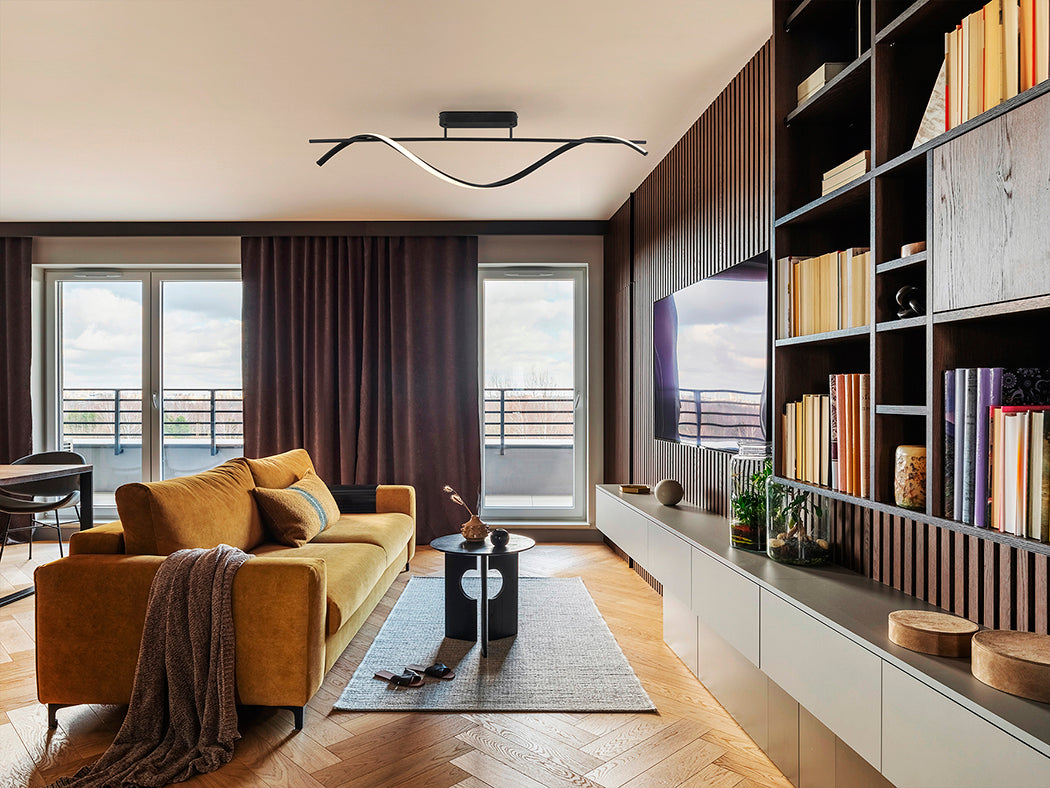 
LED designer ceiling light “Boa”