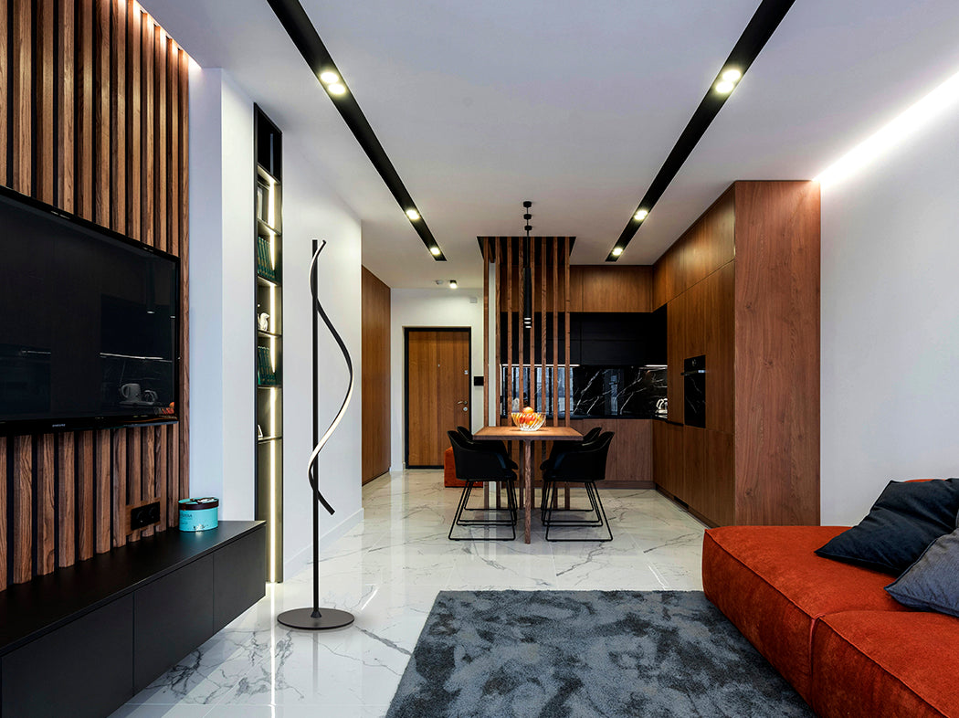
LED Design Stehlampe „Boa“