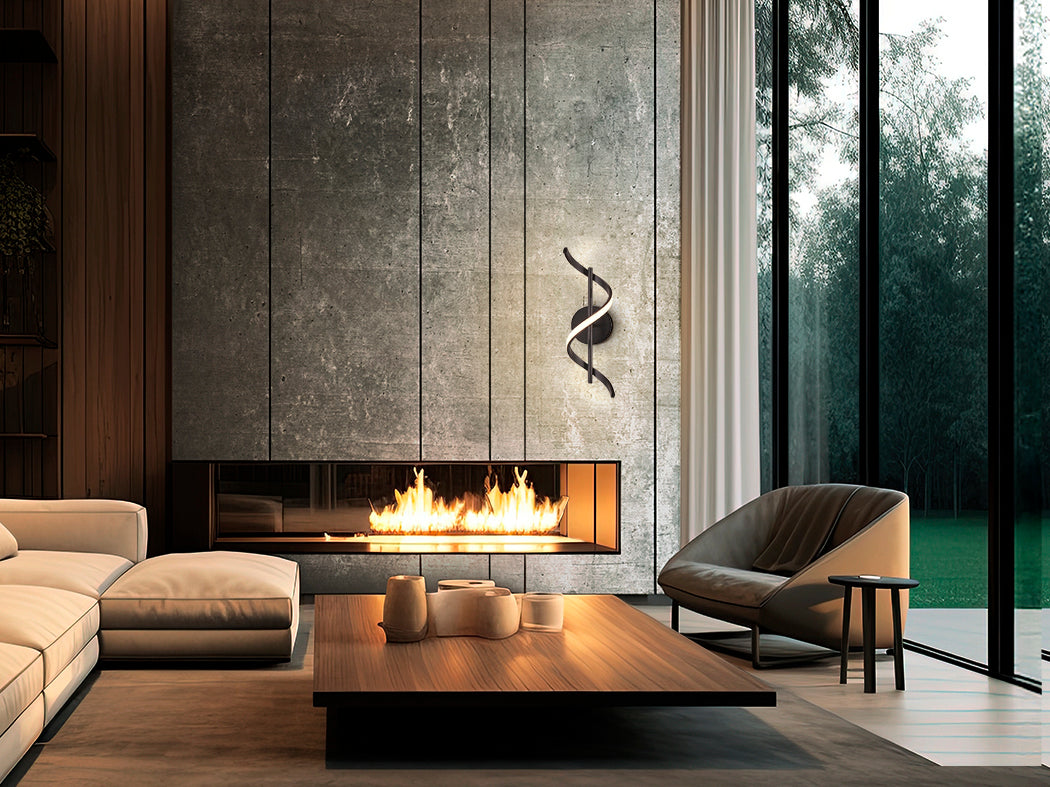 
LED Design Wandlampe „Boa“