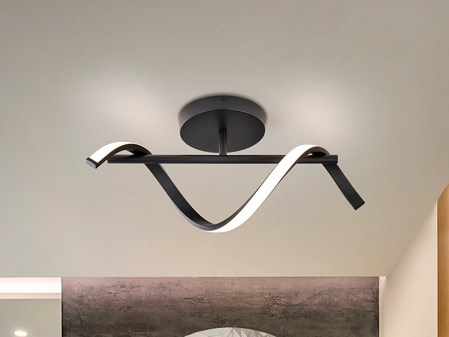 
LED Design Wall Lamp “Boa”