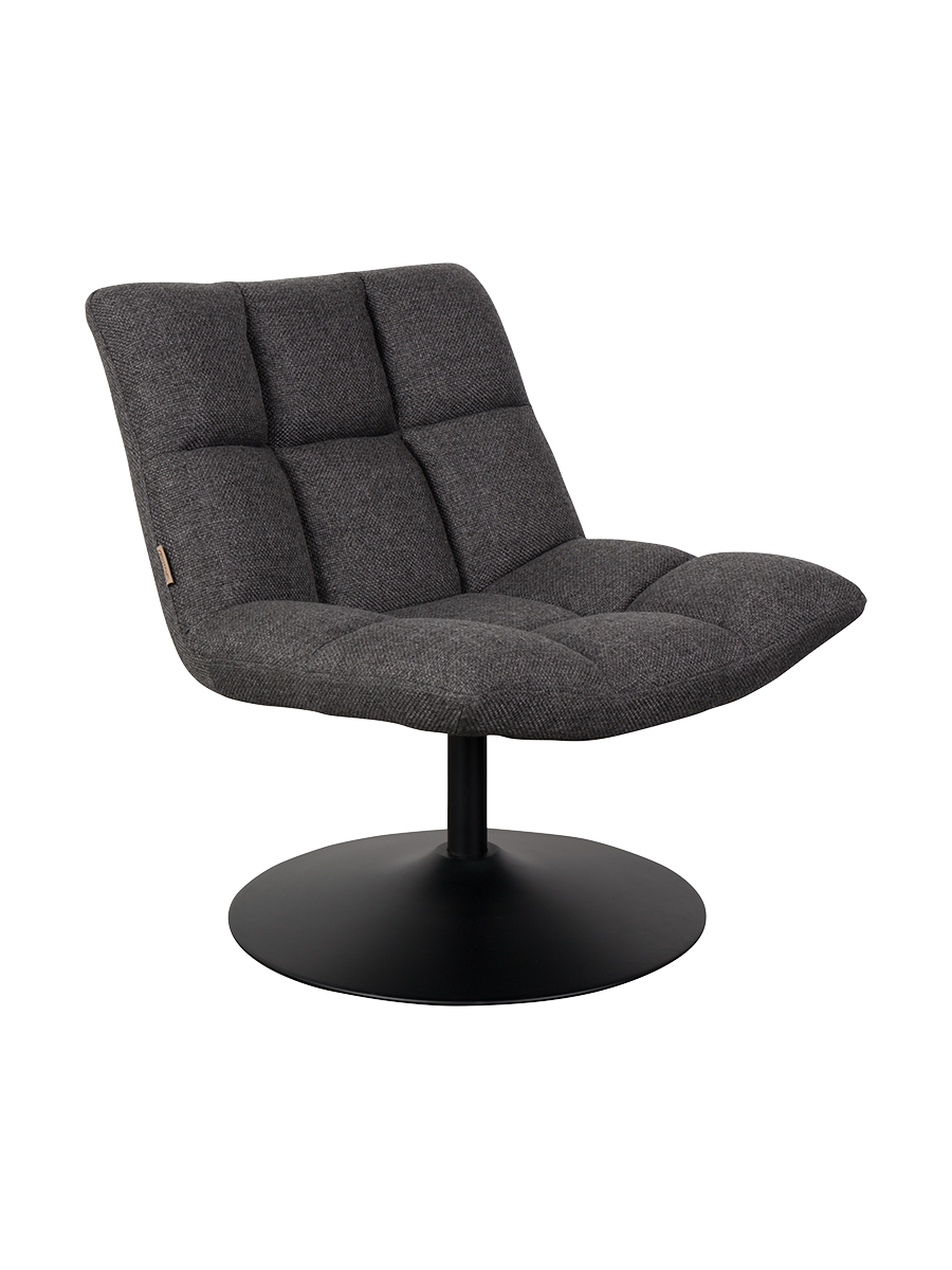 
Poltrona girevole di design «Bar» - Grigio scuro