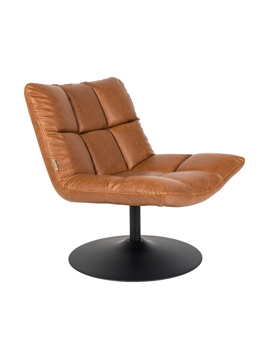 
Poltrona girevole di design «Bar» - Braun Vintage
