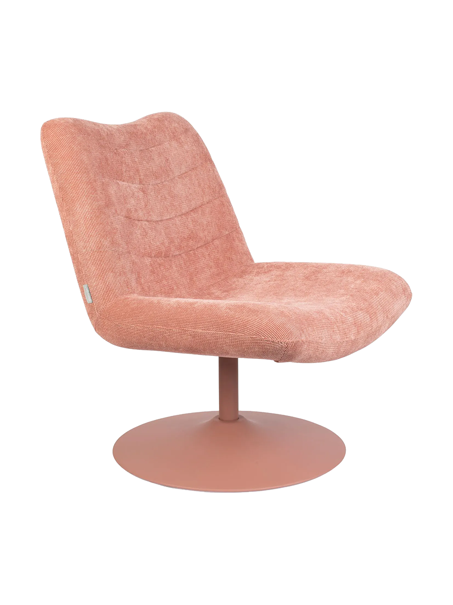 
Poltrona lounge di design girevole „Bubba“ - Rosa