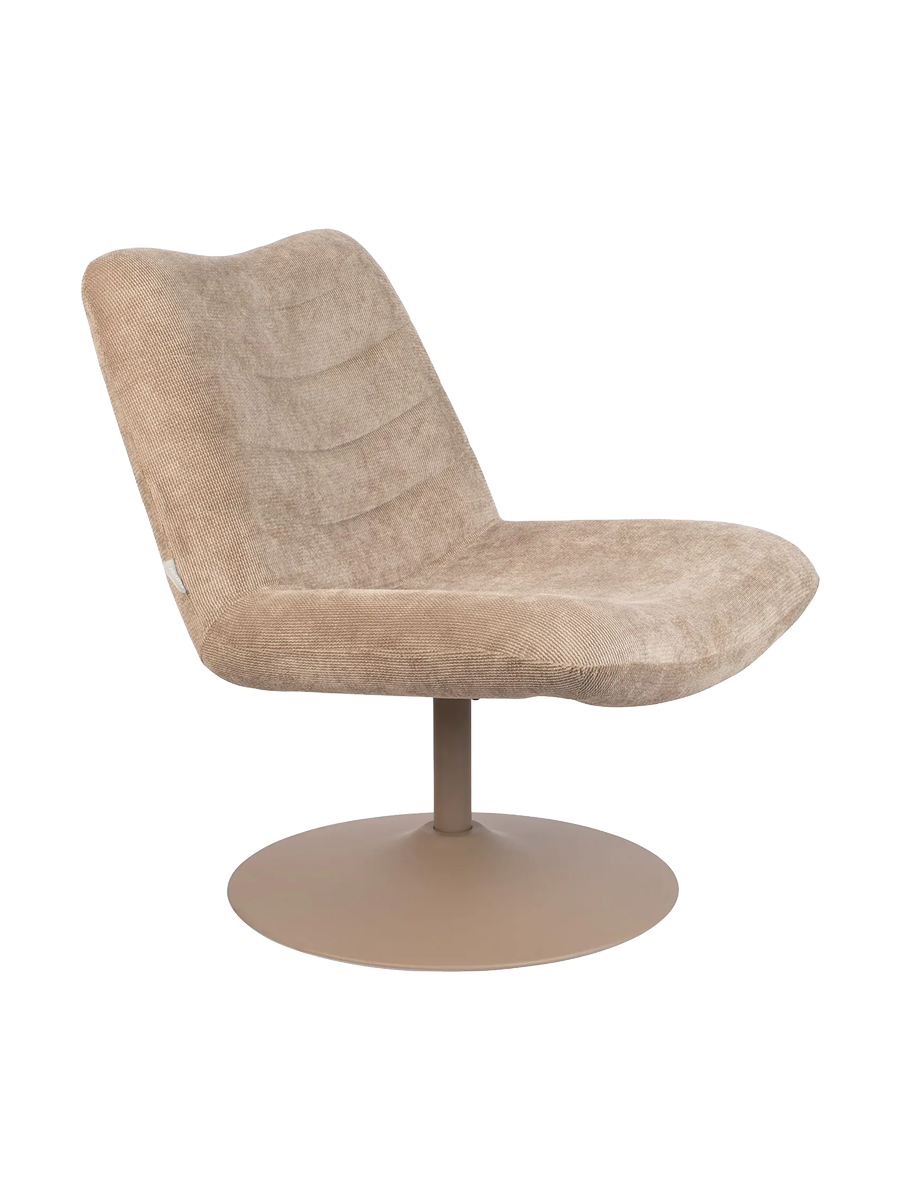 
Poltrona lounge di design girevole „Bubba“ - Beige