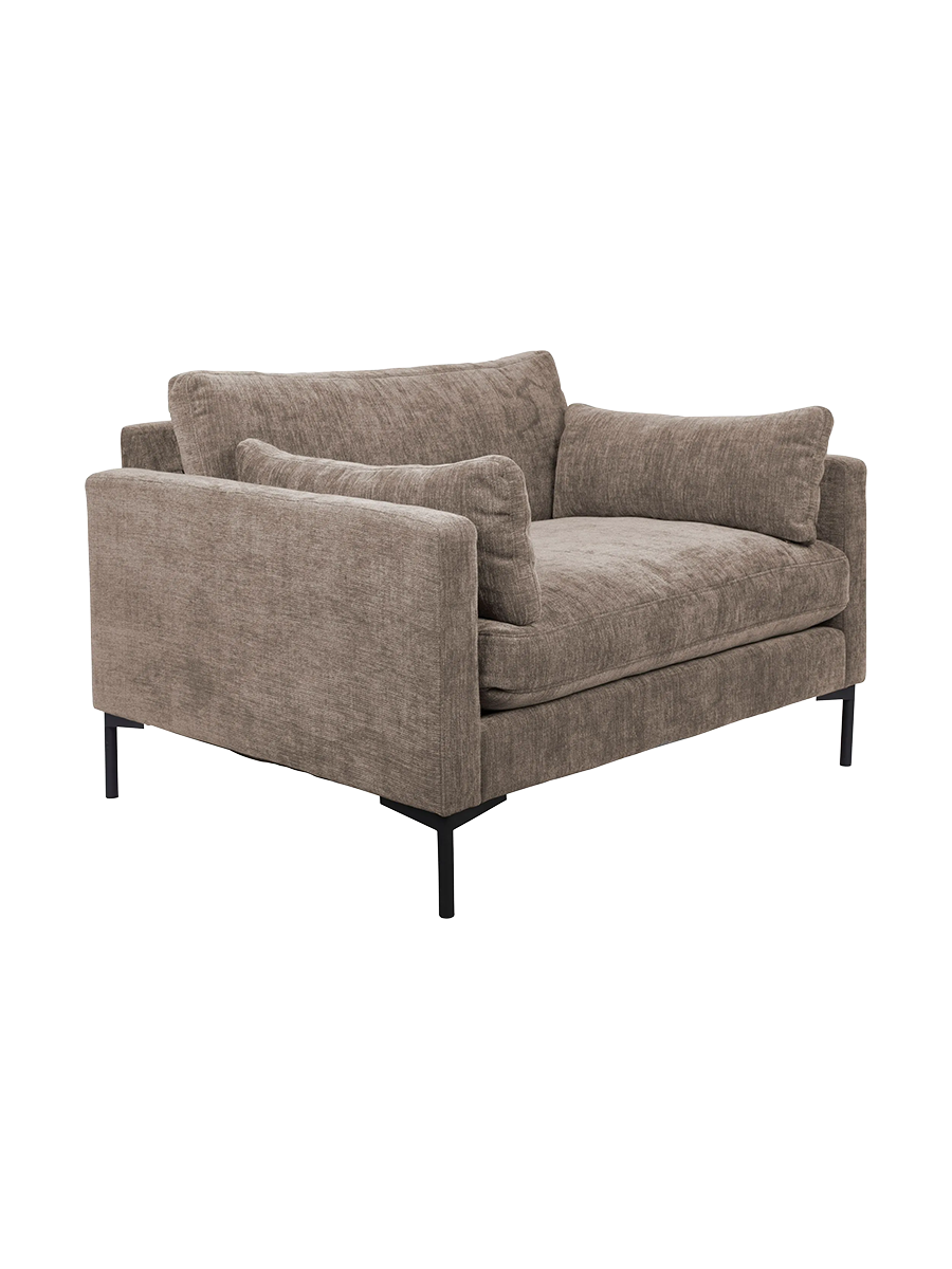 
Poltrona/loveseat di design di alta qualità „Summer“ - Caffè