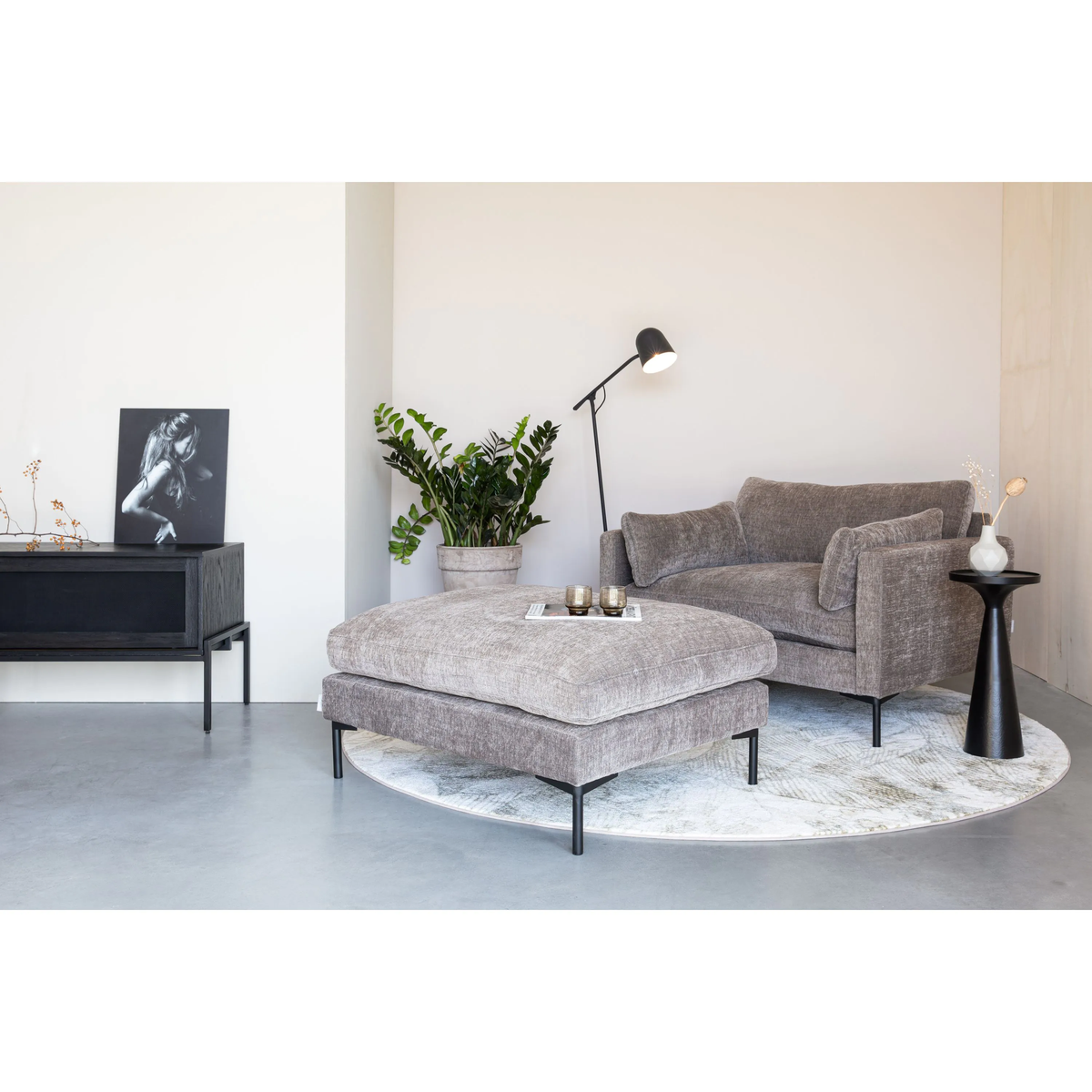 
Poltrona/loveseat di design di alta qualità „Summer“ - Caffè