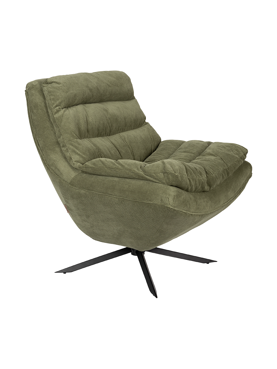 
Poltrona lounge di design «Vince» - Verde