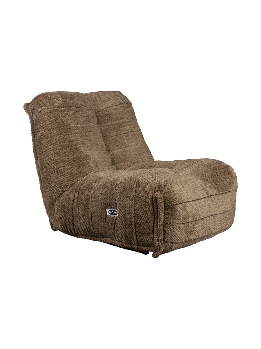 
Fauteuil relax design réglable « Hamilton » - Cappuccino
