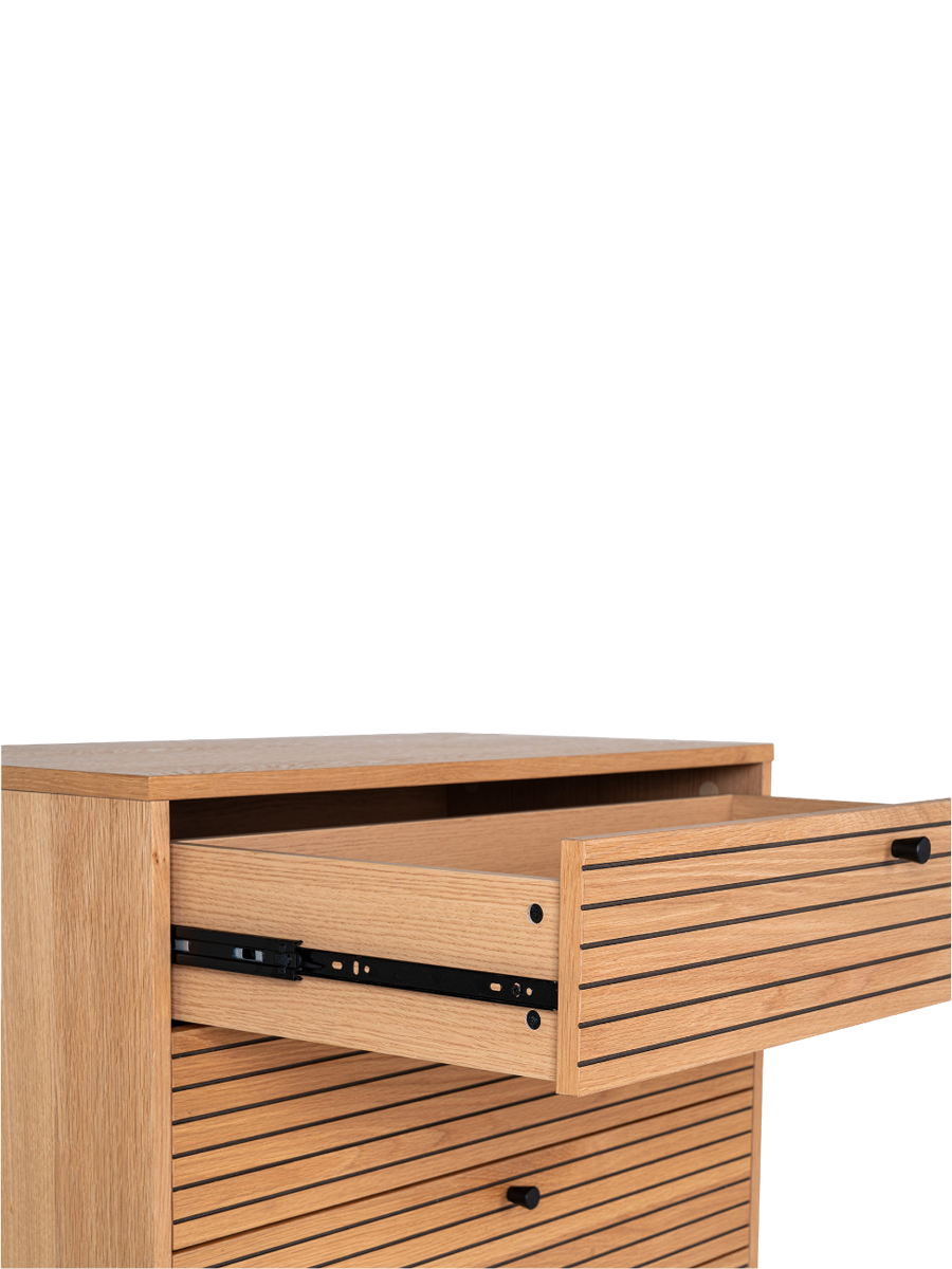 
Cassettiera di design «Nokia» - Rovere Naturale