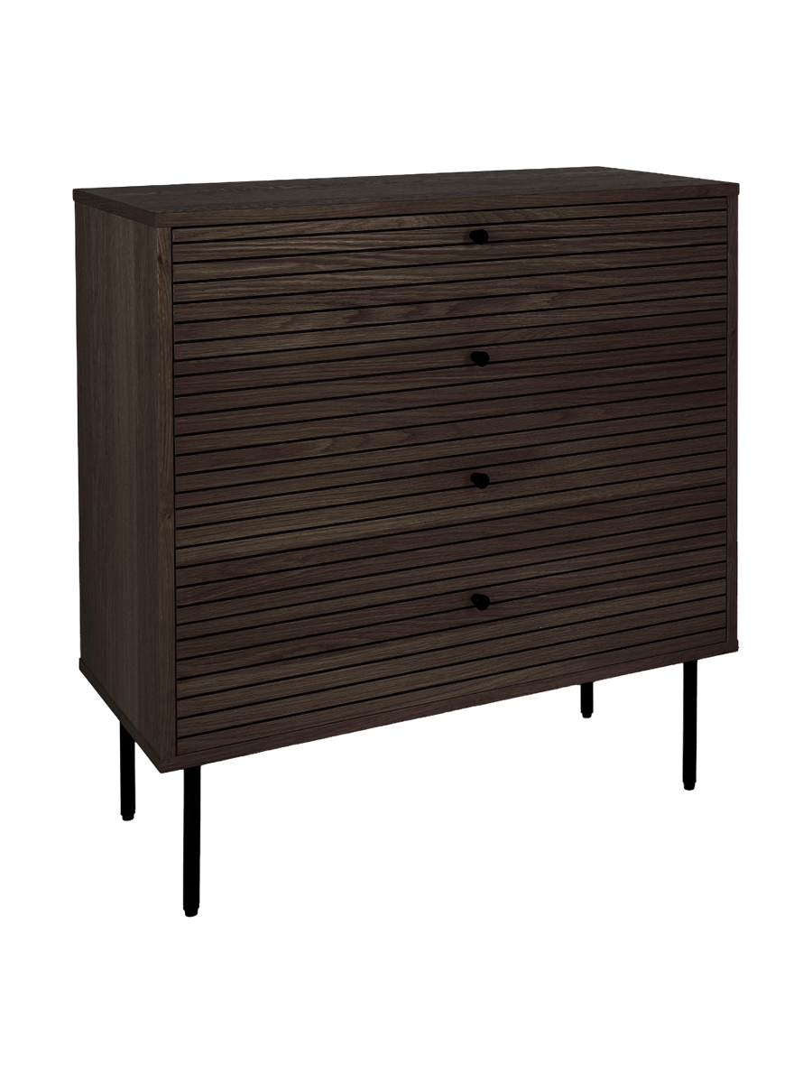 
Commode design « Nokia » - Chêne brun foncé