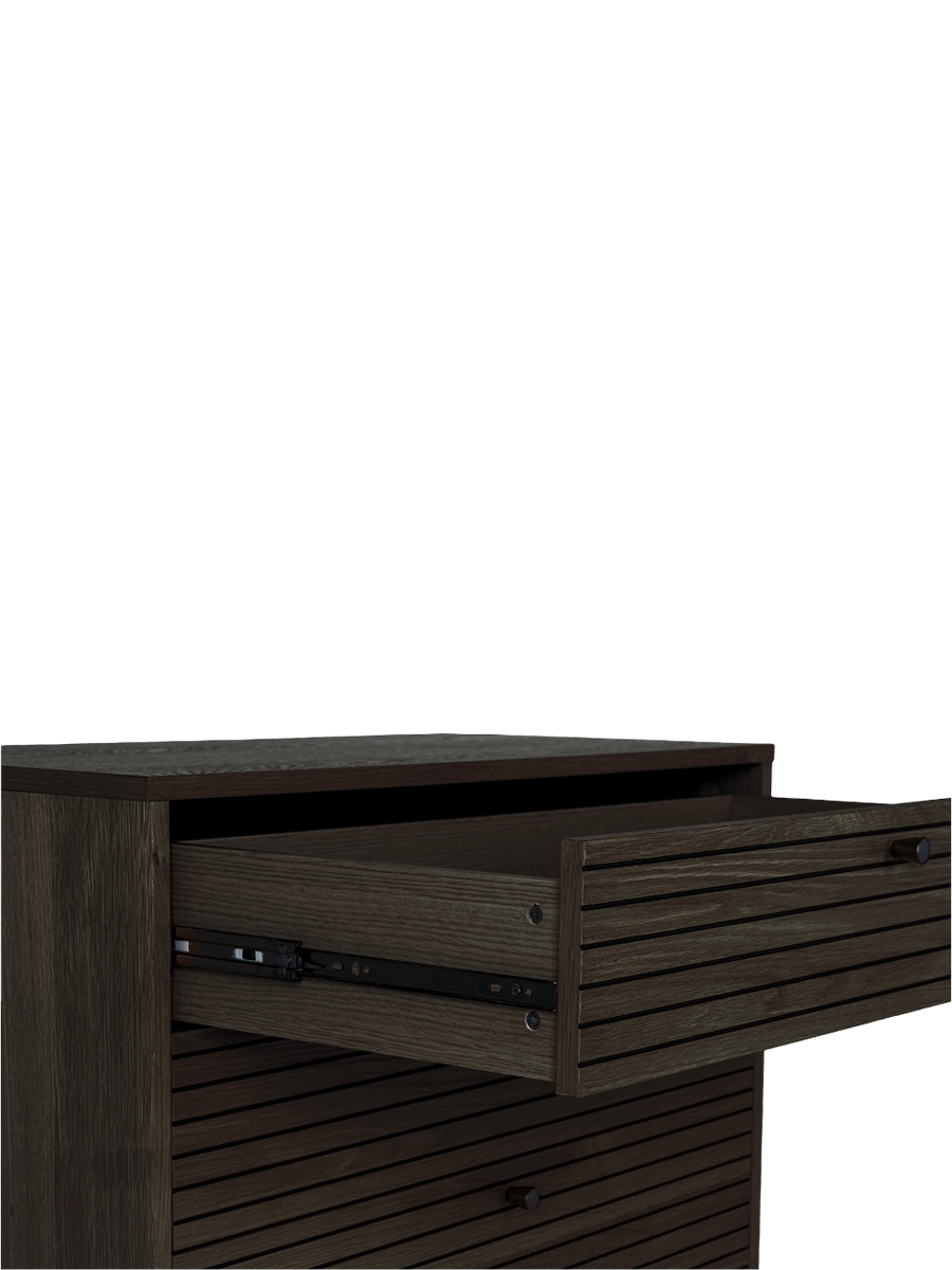 
Commode design « Nokia » - Chêne brun foncé