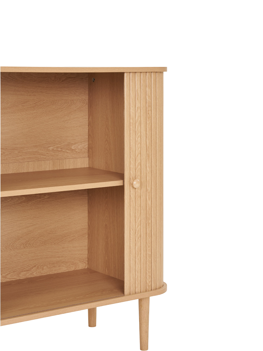 
Credenza di design «Niclas II» a 2 ante - Naturale