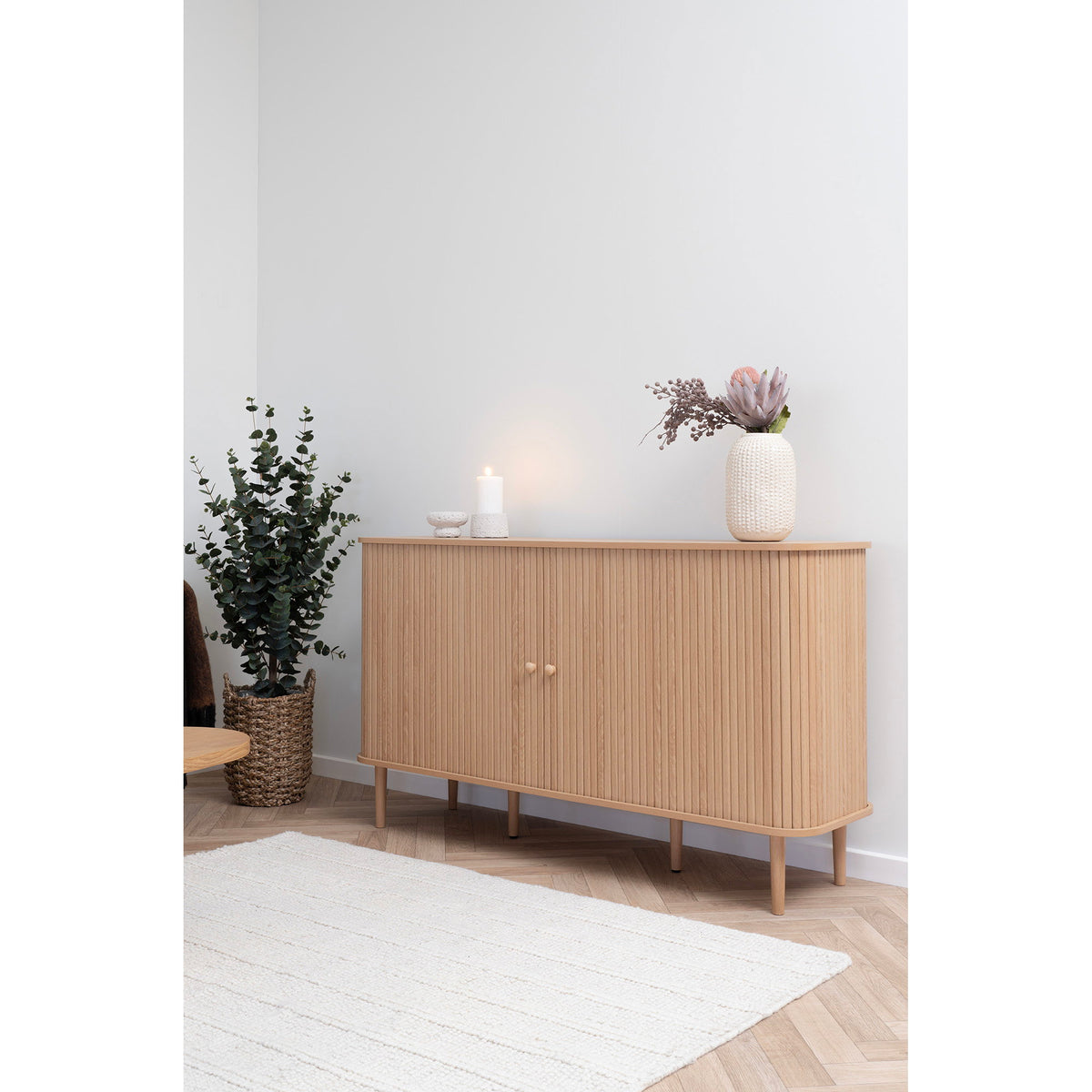 
Credenza di design «Niclas» a 2 ante - Naturale