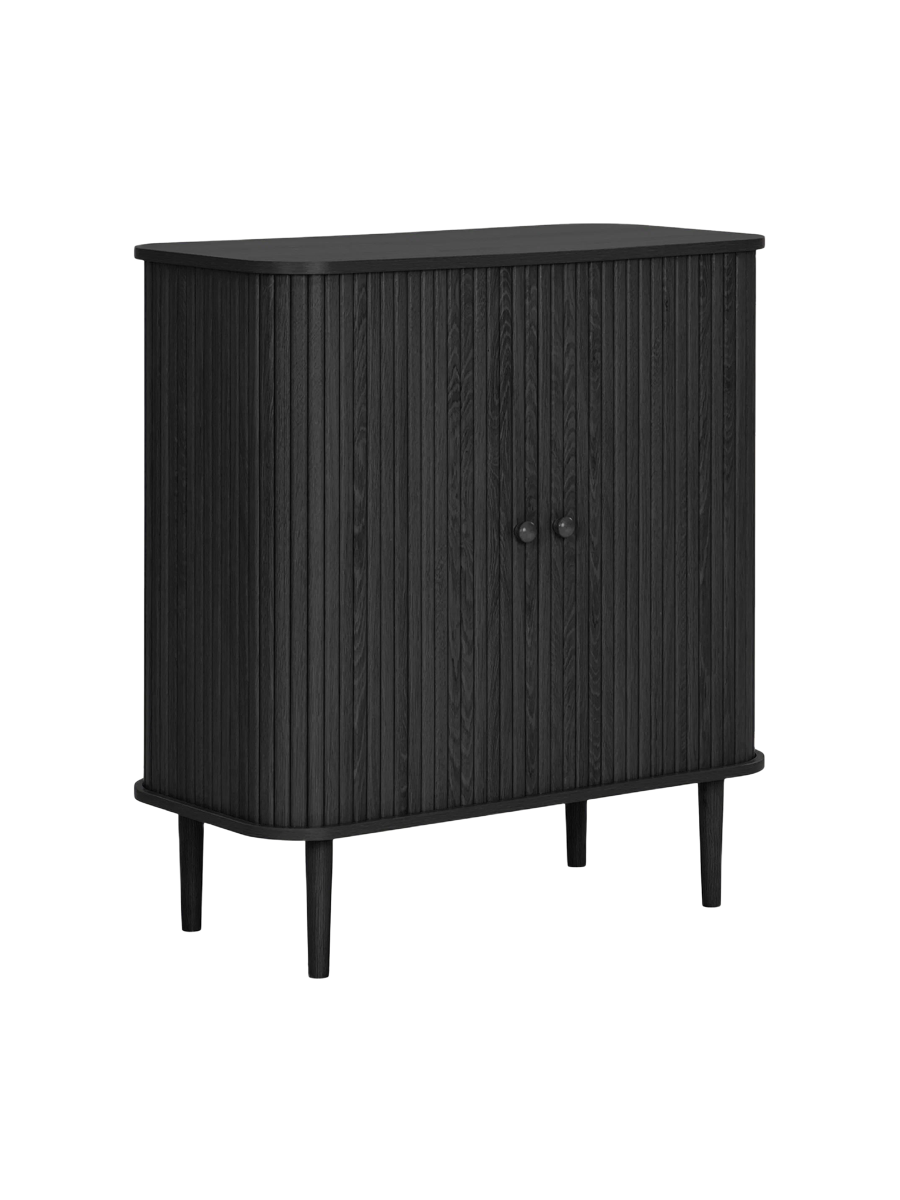 
Credenza di design «Niclas II» a 2 ante - Nero
