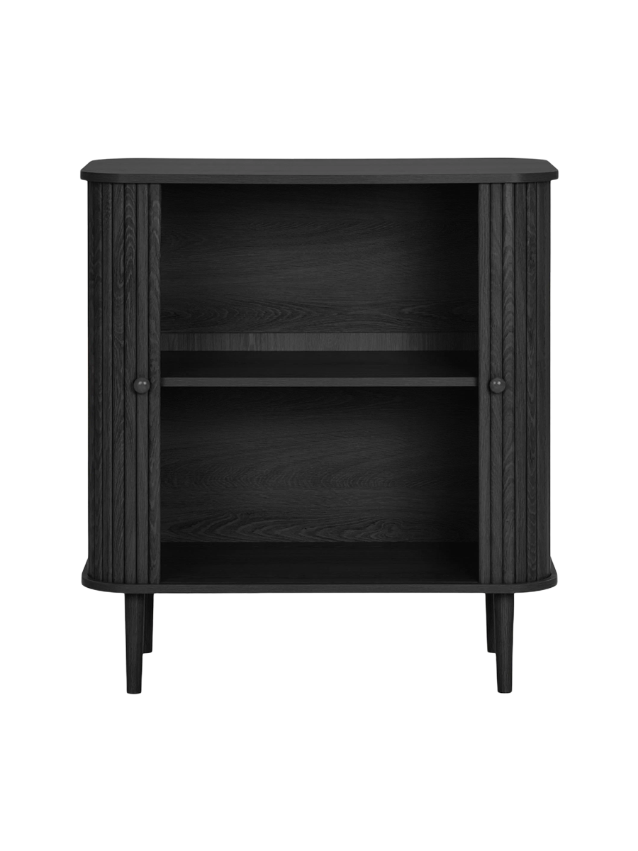 
Credenza di design «Niclas II» a 2 ante - Nero