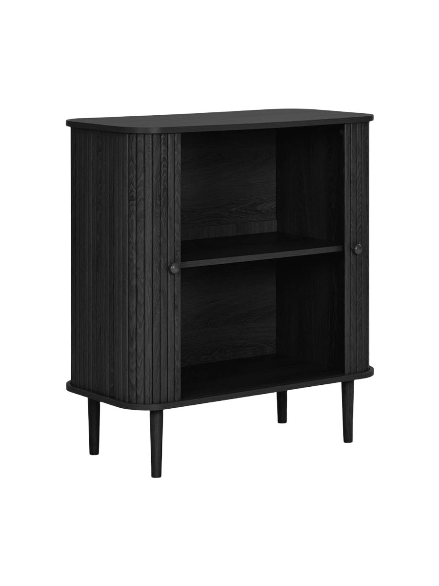 
Credenza di design «Niclas II» a 2 ante - Nero