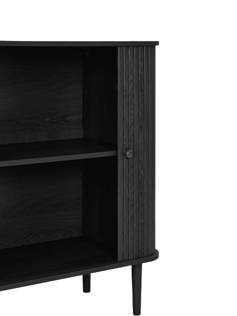 
Credenza di design «Niclas II» a 2 ante - Nero