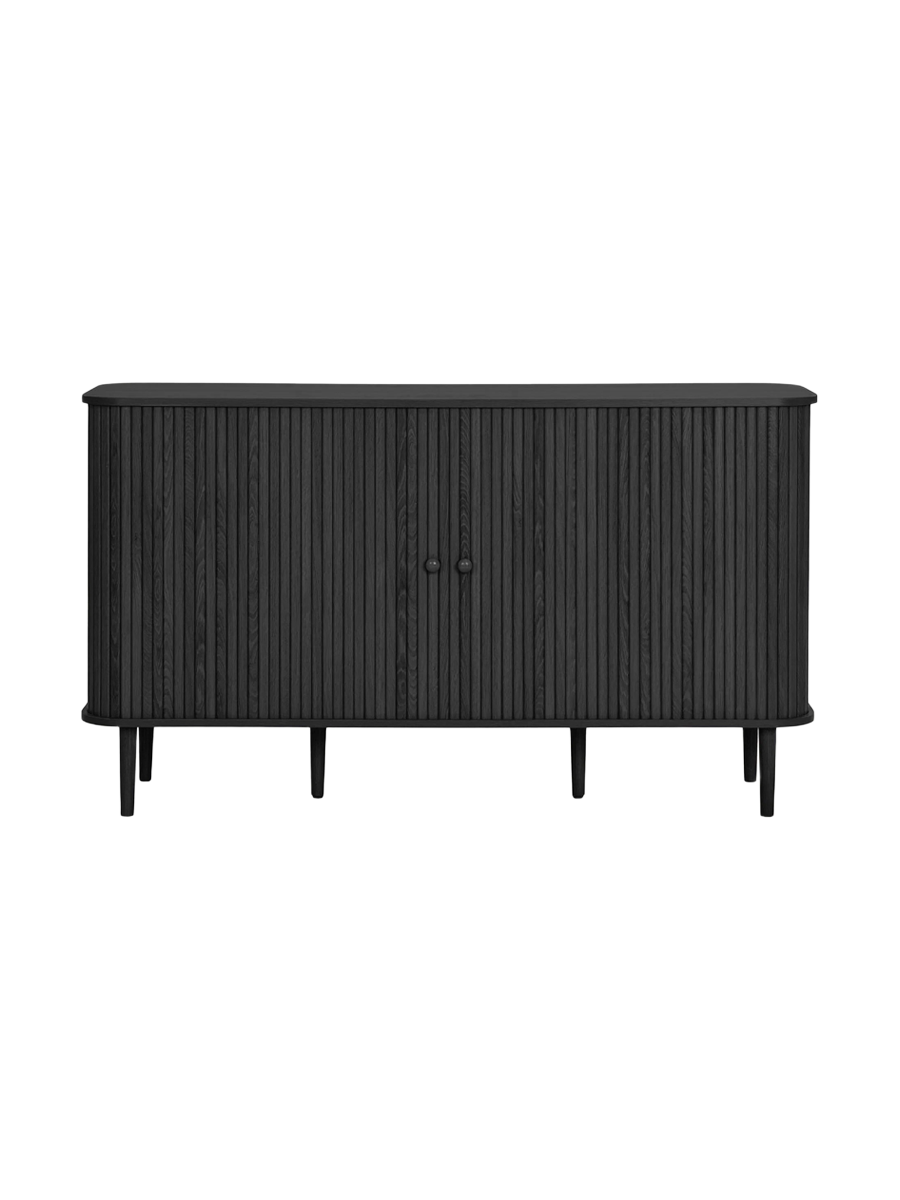 
Designer sideboard “Niclas” with 2 doors - Black
