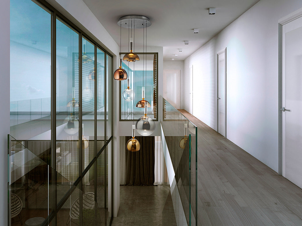 
LED Design Pendellampe „Charlize“ 6-flammig