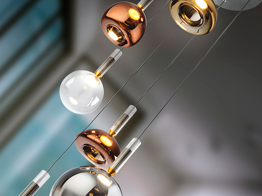 
Lampada a sospensione di design a LED «Charlize», a 6 luci