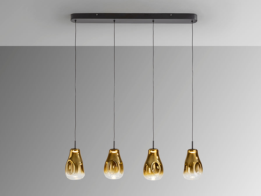 
Lampada a sospensione LED di design „Aledis“, a 4 luci