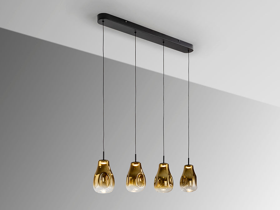 
Lampada a sospensione LED di design „Aledis“, a 4 luci