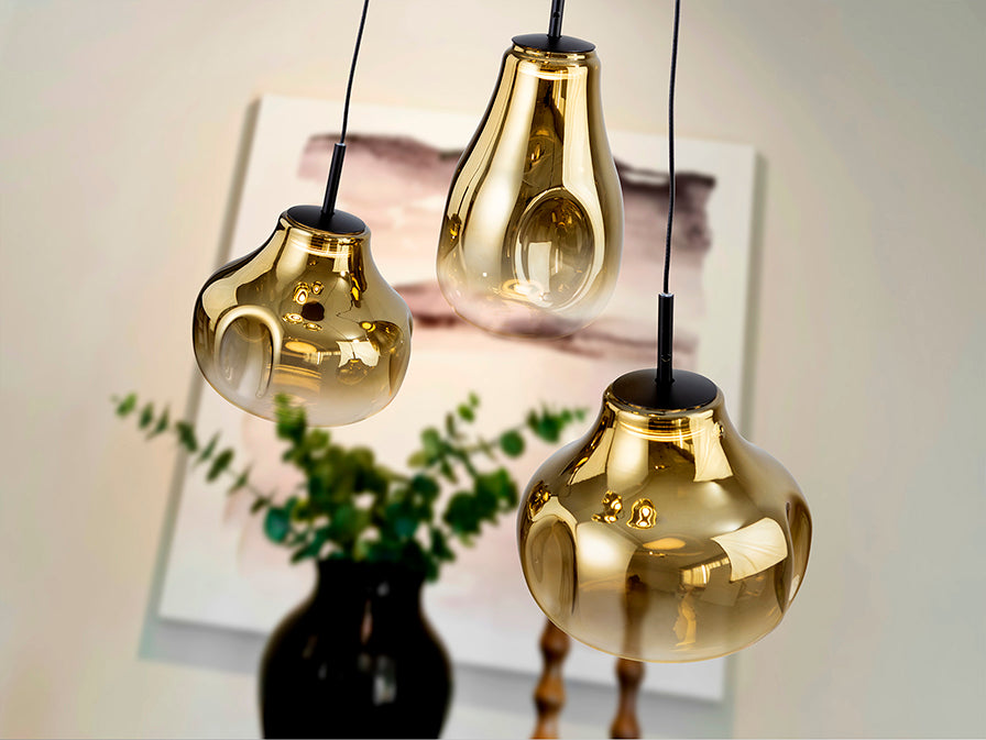
Lampada a sospensione LED di design „Aledis“, a 3 luci