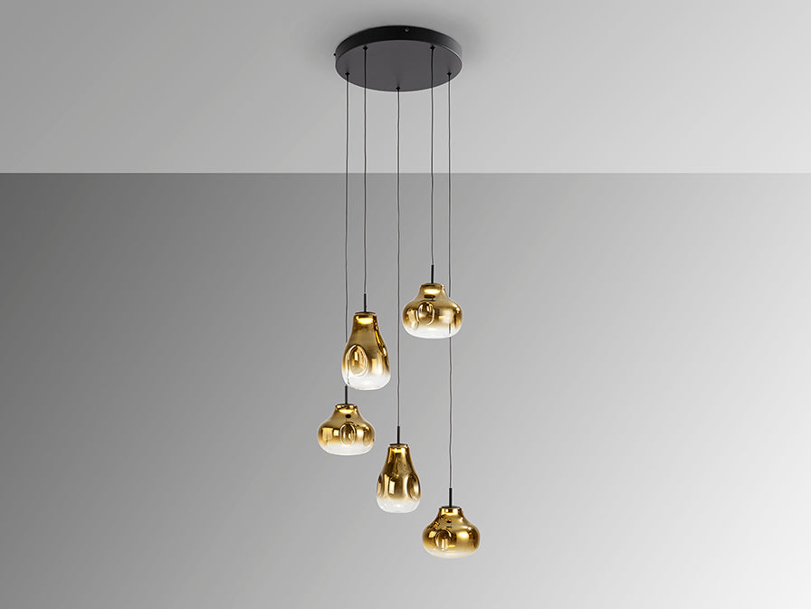 
Lampada a sospensione LED di design „Aledis“, a 5 luci