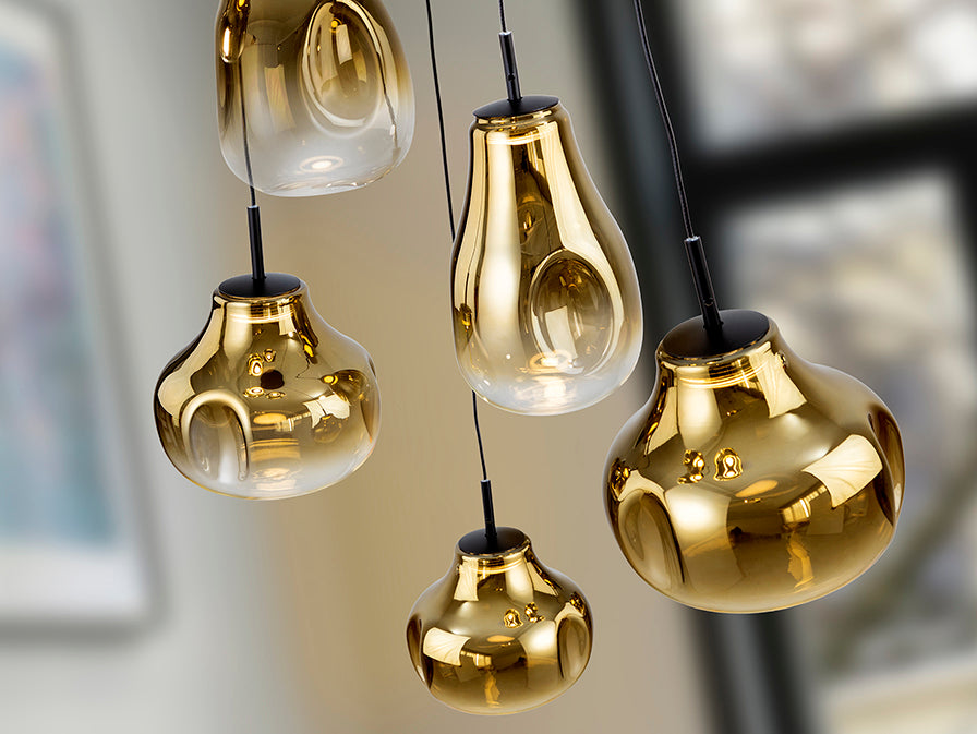 
Lampada a sospensione LED di design „Aledis“, a 5 luci