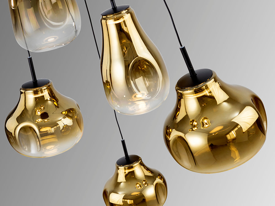 
Lampada a sospensione LED di design „Aledis“, a 5 luci