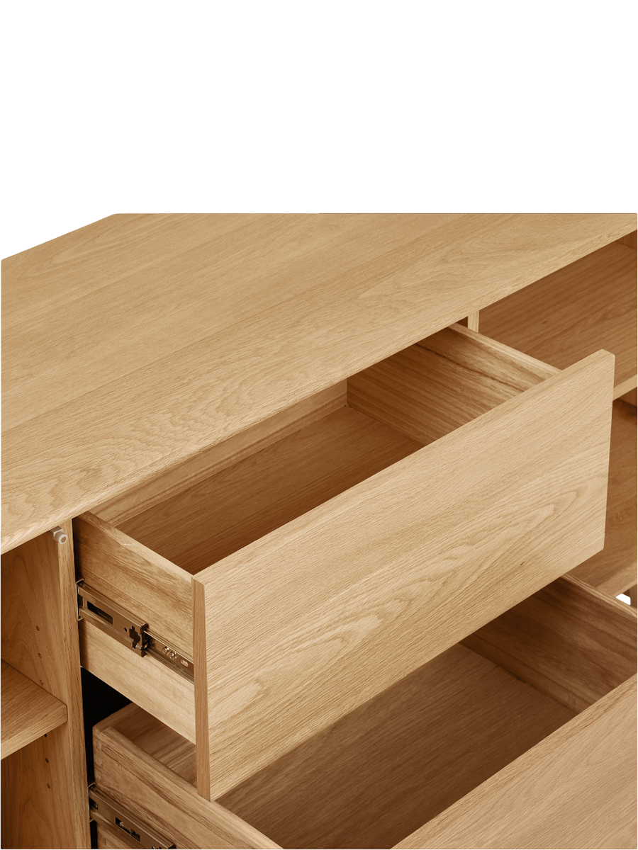 
Credenza di design «Darwin» - Rovere Naturale