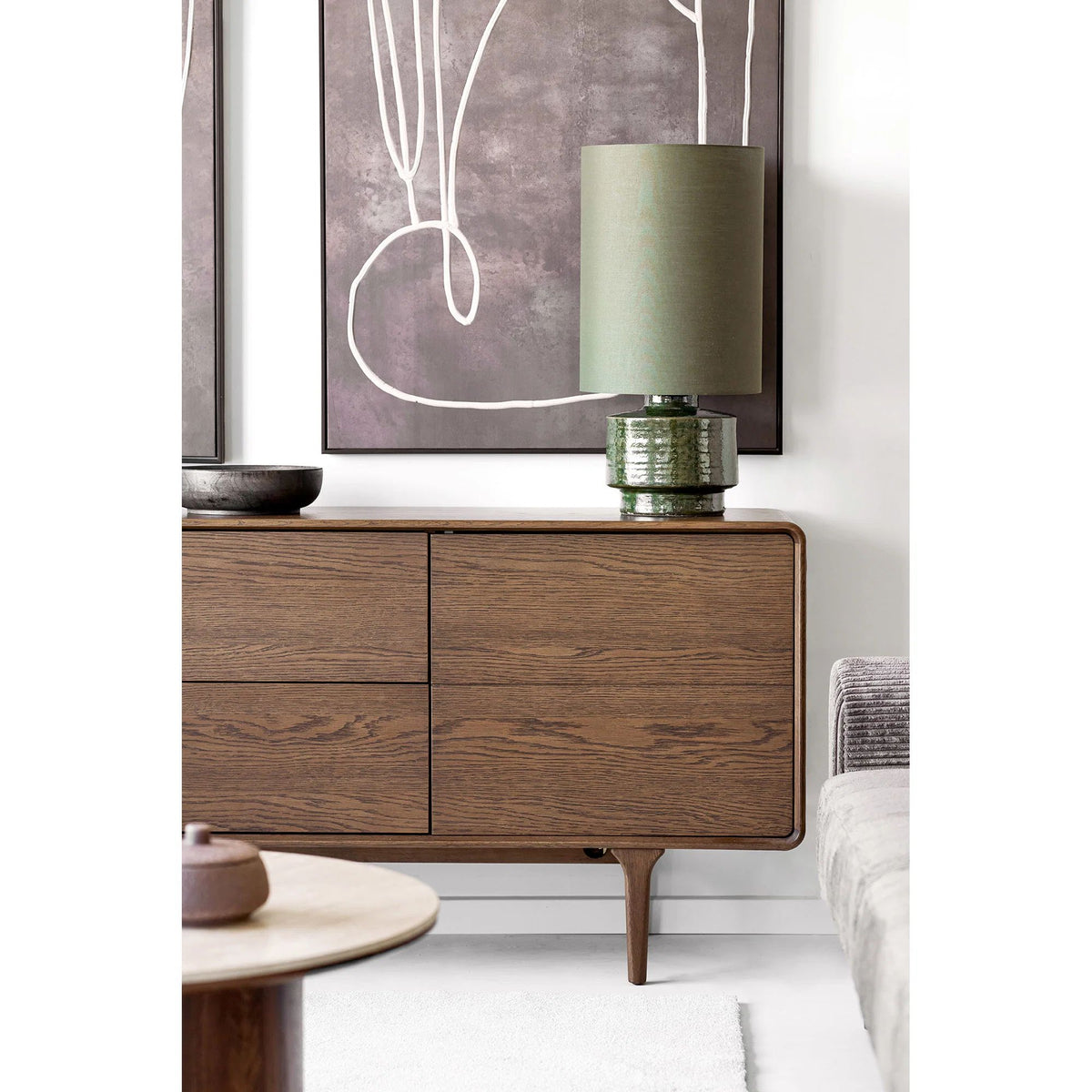 
Credenza di design «Darwin» - Rovere Marrone scuro
