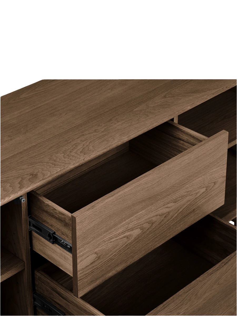 
Credenza di design «Darwin» - Rovere Marrone scuro