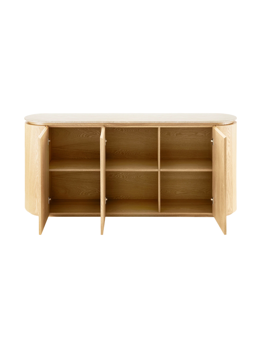 
Credenza di design «Larvik» con piano in granito