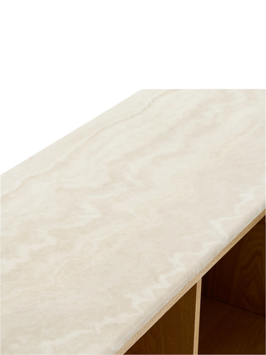 
Credenza di design «Larvik» con piano in granito