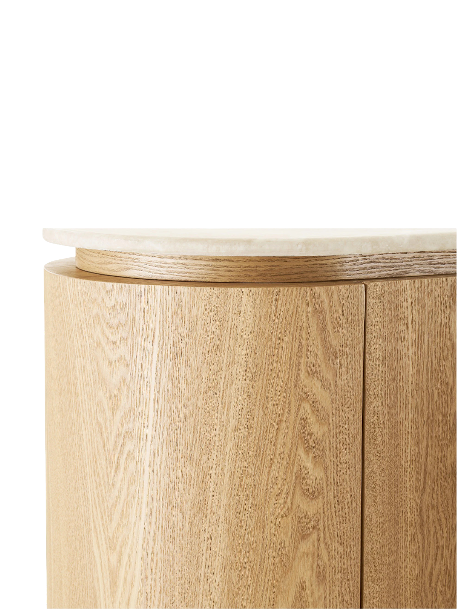 
Credenza di design «Larvik» con piano in granito