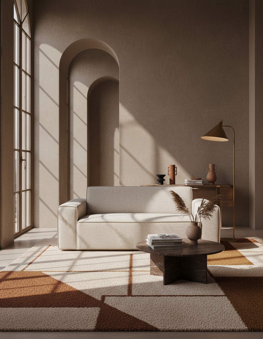 
2.5-Sitzer Design Sofa „BOR“ - Latte