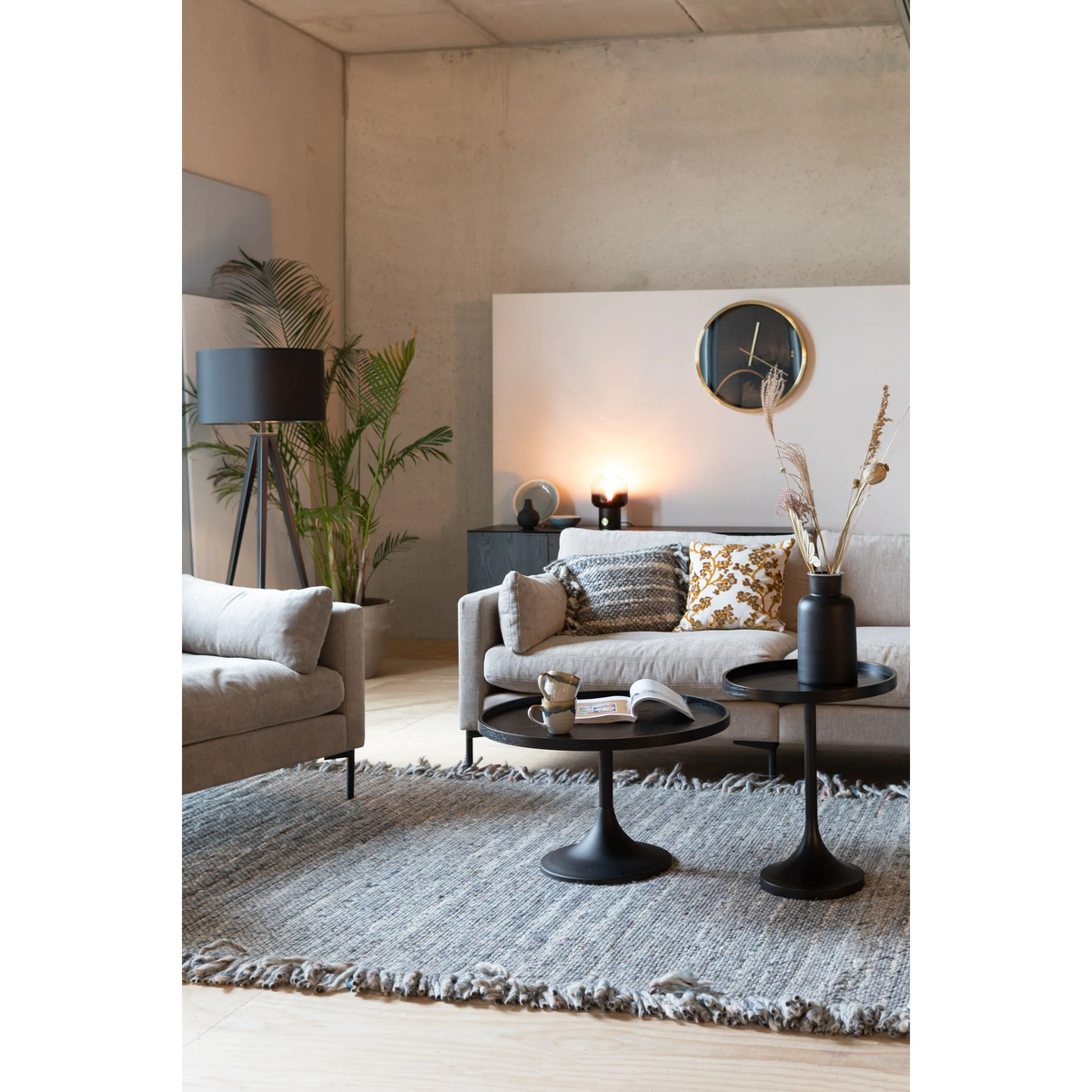 
Hochwertiges 3-Sitzer Design Sofa „Summer“ - Latte