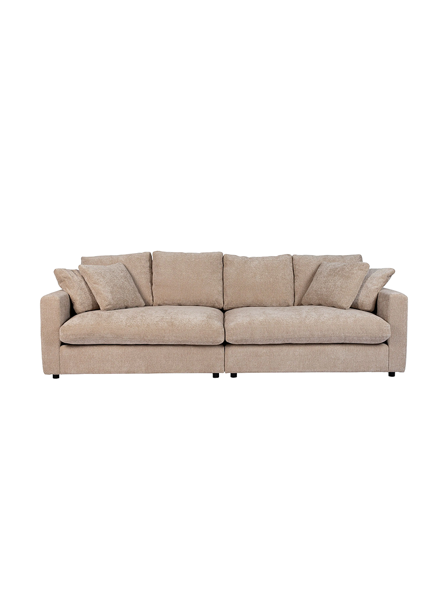 
Hochwertiges 3-Sitzer Design Sofa „Sense“ - Nature Soft