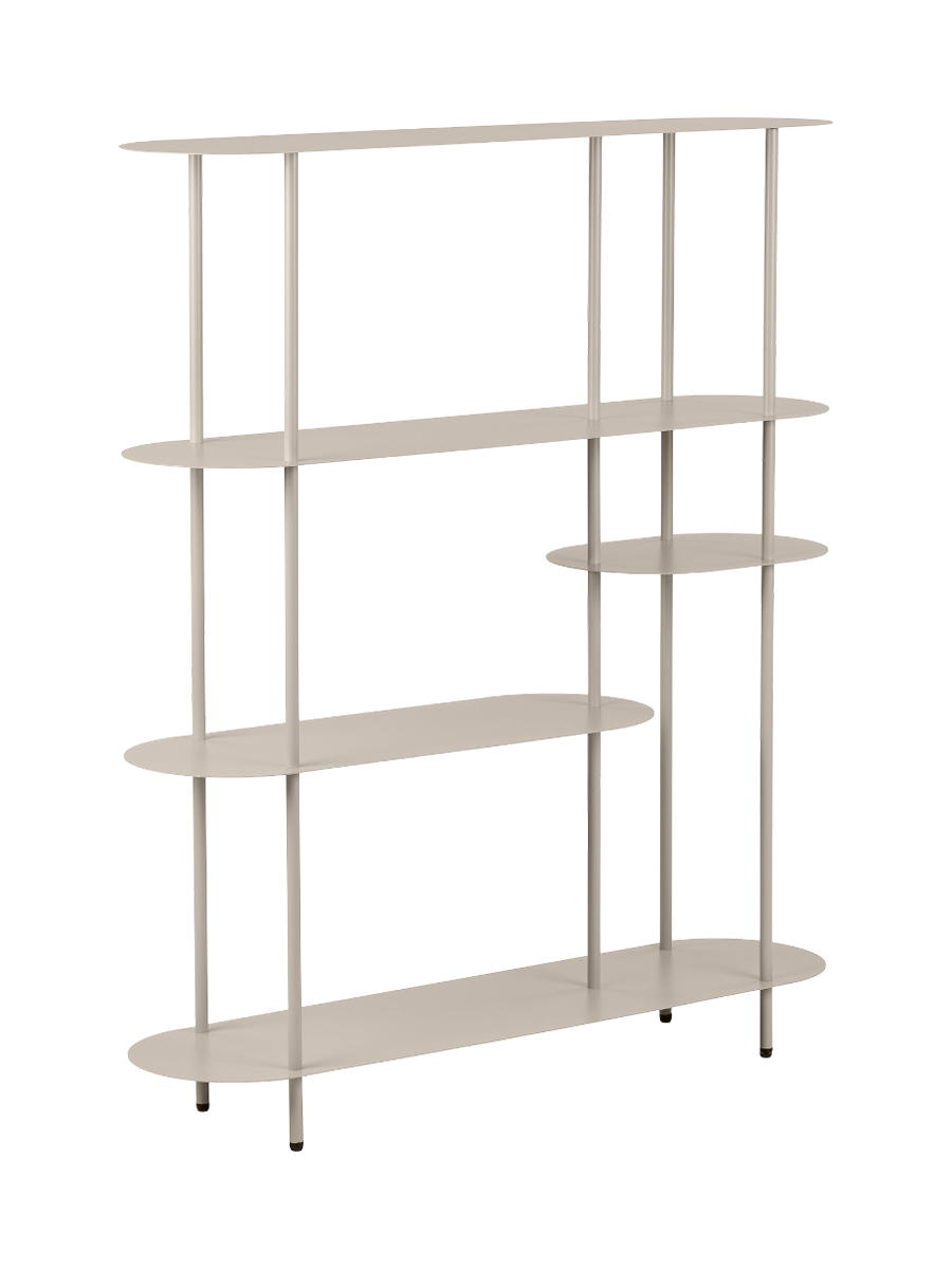 
Grande scaffale asimmetrico di design «Riety»