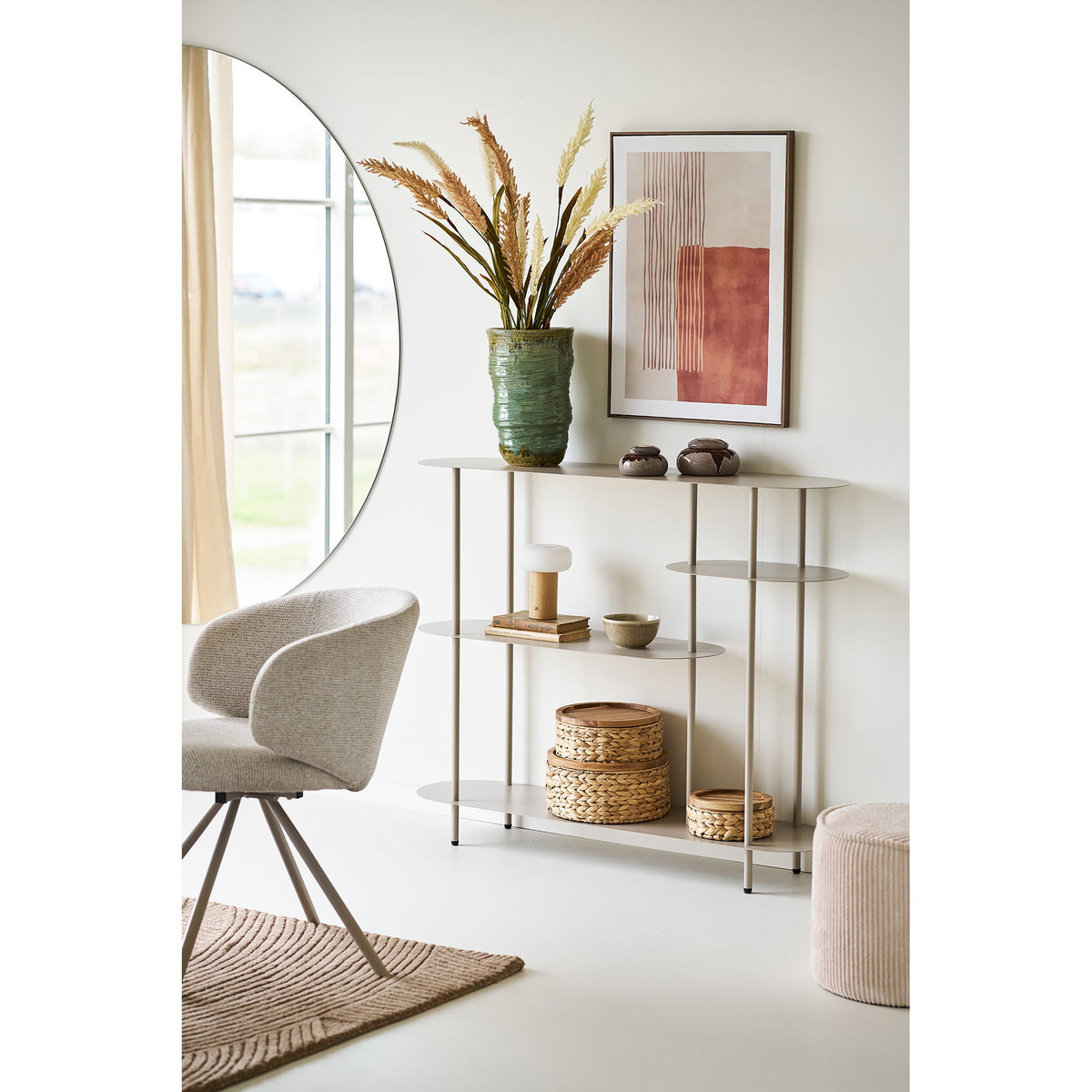 
Scaffale asimmetrico di design «Riety»