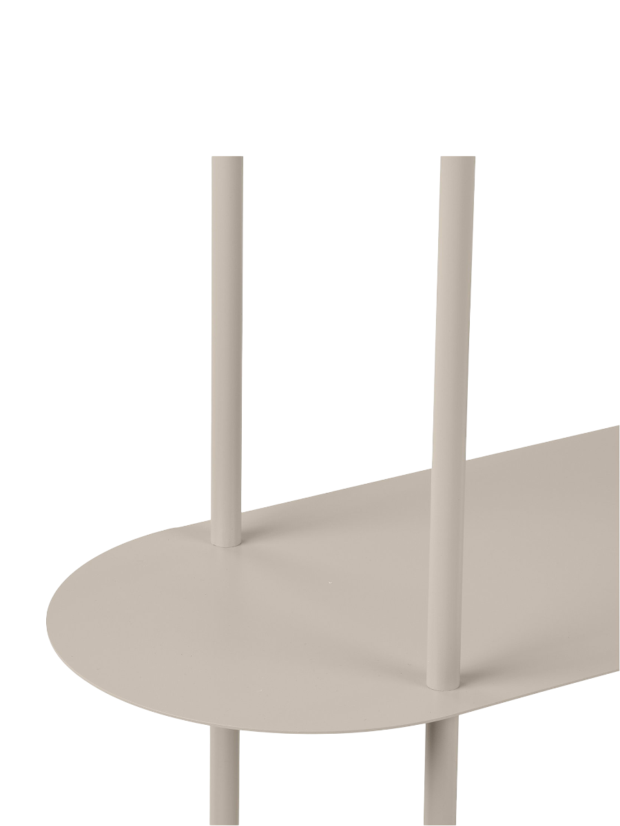 
Scaffale asimmetrico di design «Riety»