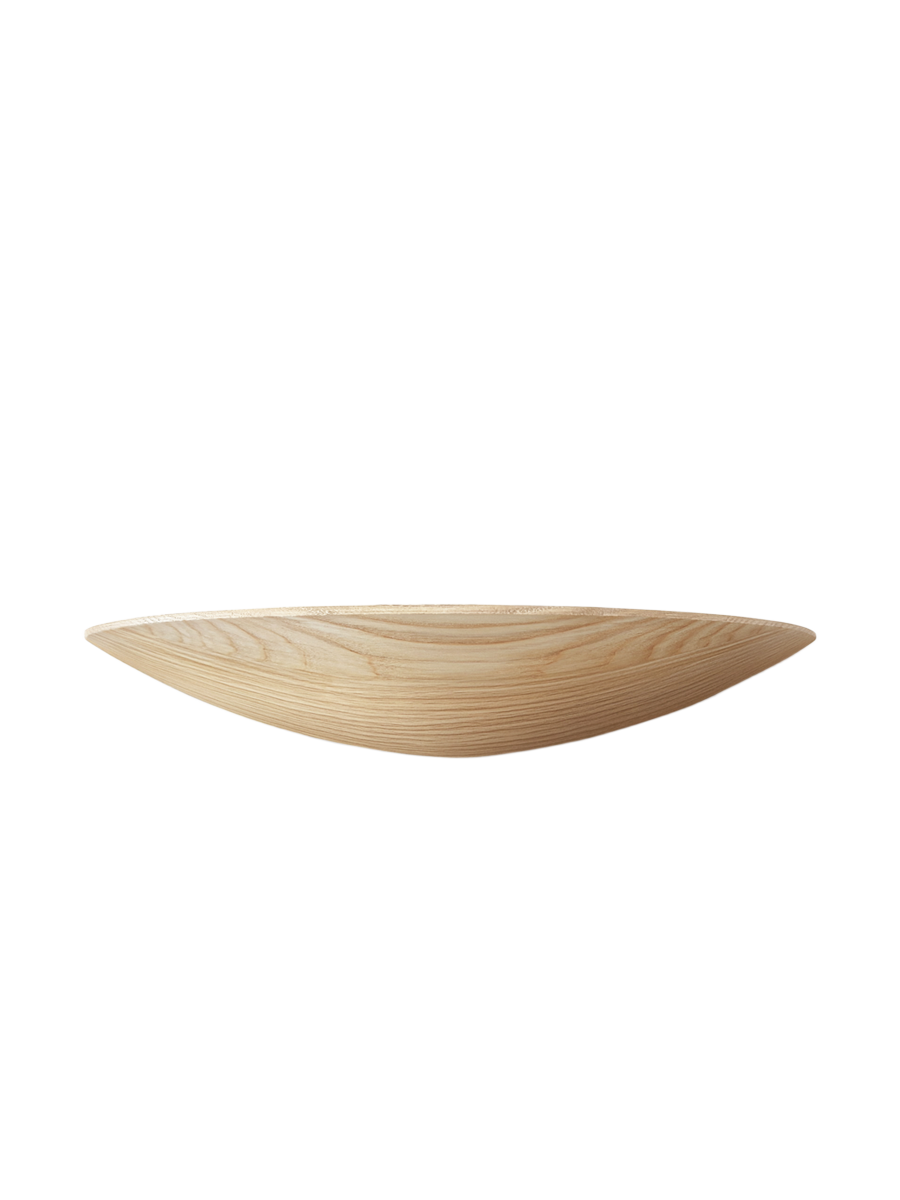 
Étagère murale design « Drop Floating » en frêne massif - Naturel