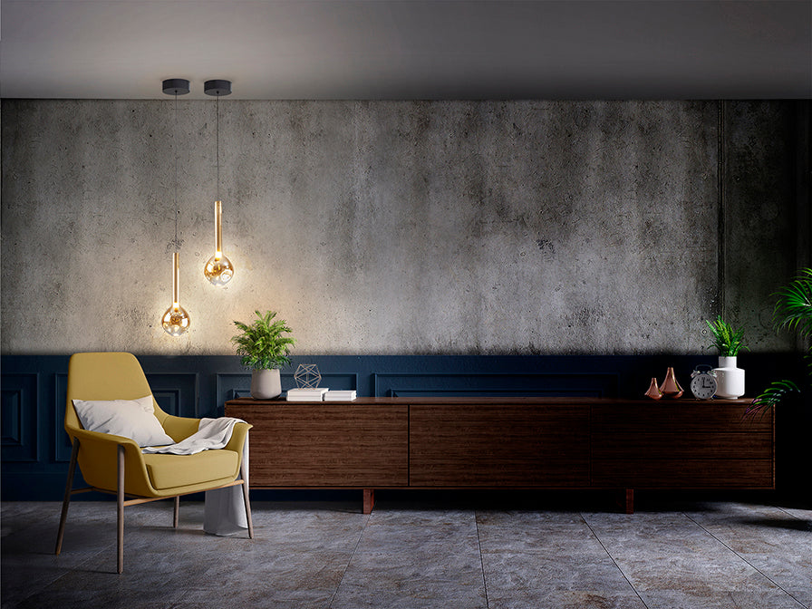 
LED designer pendant light “Essenza”, 1-light