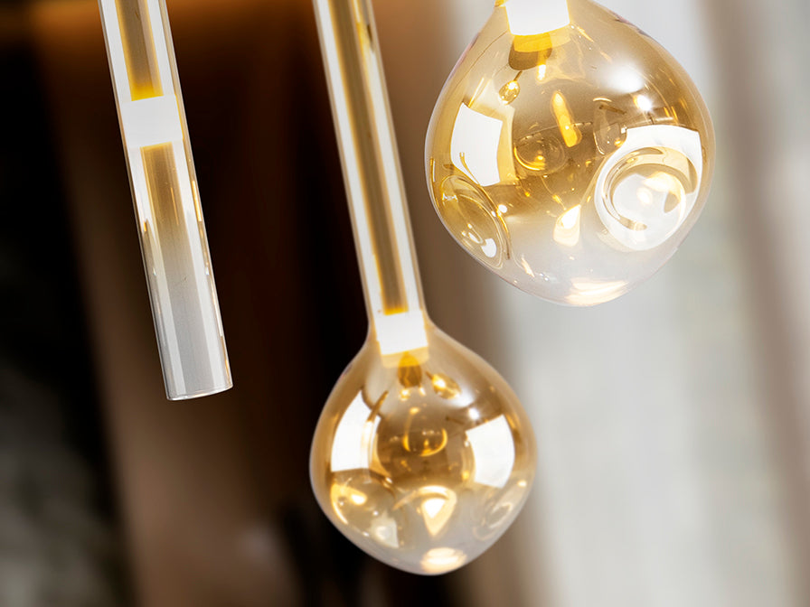 
Suspension design LED « Essenza », 9 lumières