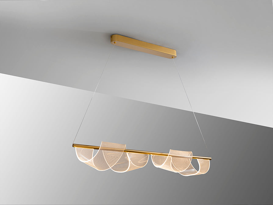 
Large LED designer hanging lamp “Velas”