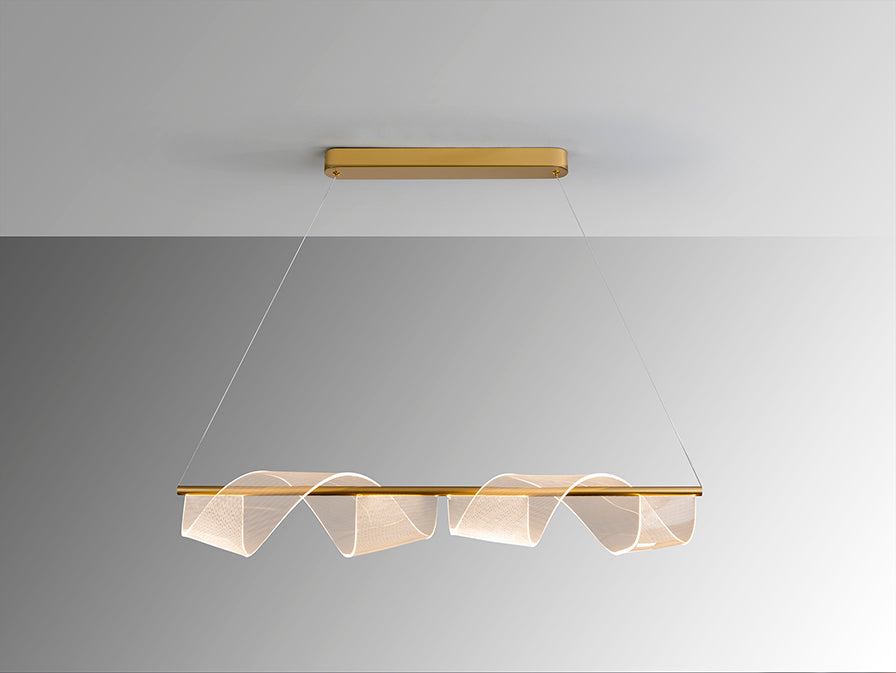 
Large LED designer hanging lamp “Velas”