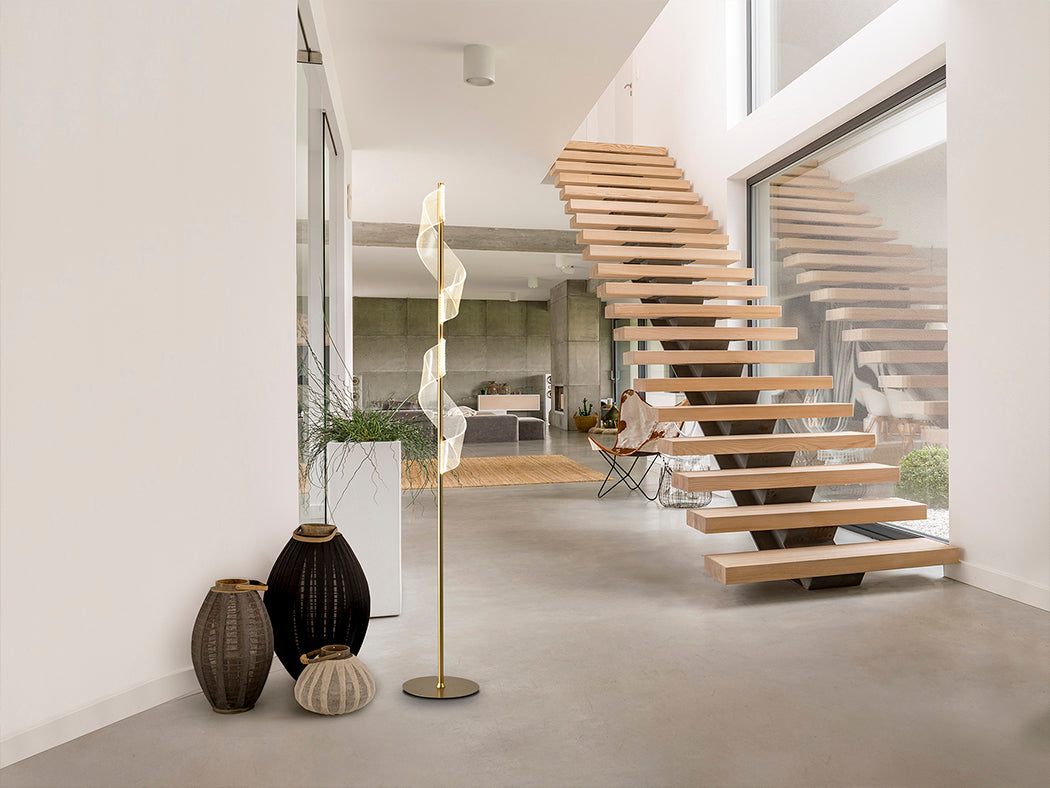 
Grosse LED Design Stehlampe „Velas“