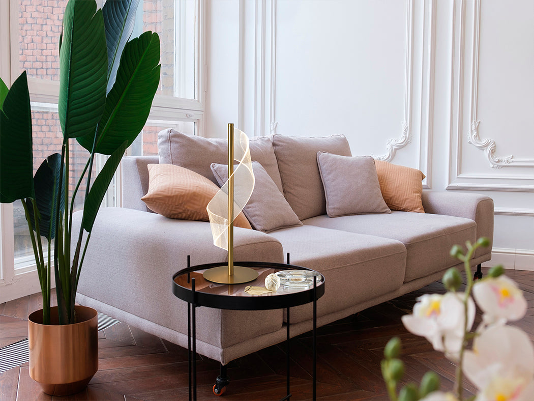 
Grosse LED Design Tischlampe „Velas“