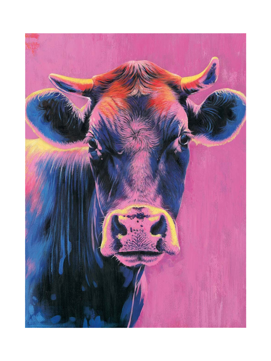 
Quadro dipinto a mano “Violetta” 90 x 120 cm